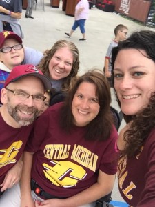 Fire up, Chips! Here we are with our friends at the fully accessible (including a family restroom!) Dow Diamond to watch the Loons.