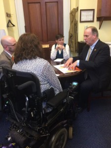 Honored we had the opportunity to have a half-hour meeting with Rep. Dan Kildee, who is a strong proponent for the MS cause.