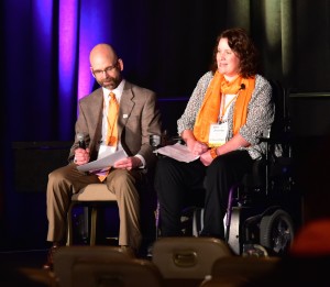 Thanks to fellow activist Scott Crawford for taking and sharing this photo of us presenting on Hill Day!